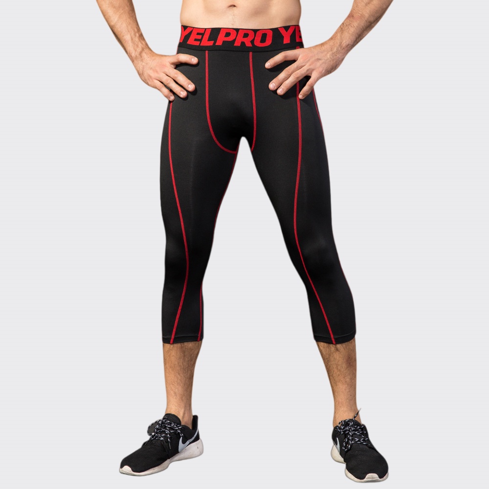 Sports Equipment Logo - 남성용 컴프레션 피트니스 레깅스 스포츠웨어 스포츠