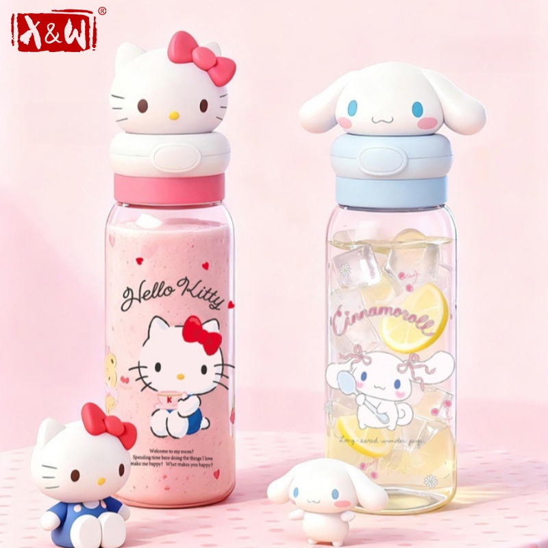 X Sports Equipment - X&W 산리오 550ml 워터컵 만화 마이멜로디