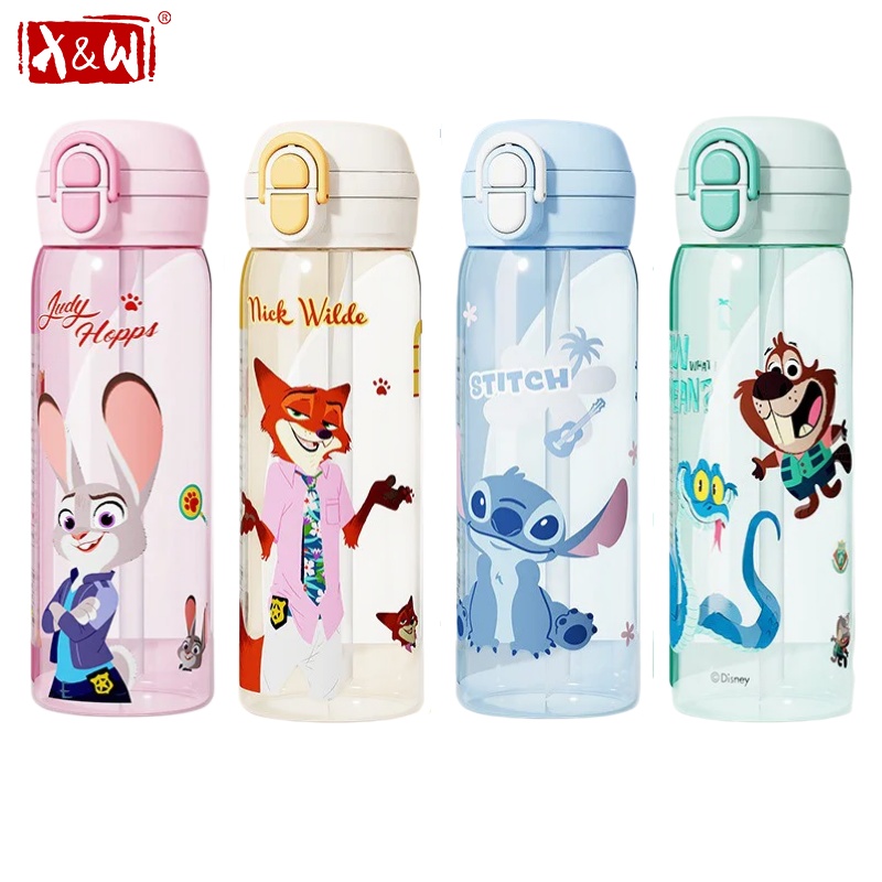 X Sports Equipment - 디즈니 X&W 580ml 어린이용 스포츠 물병