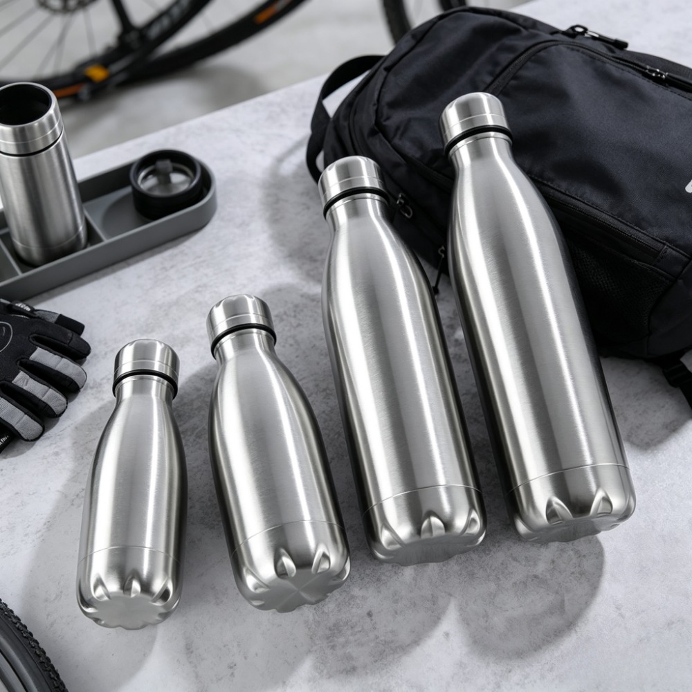 Sports Equipment In School - 500/1000ml 스테인리스 스틸 물병 휴대용 BPA