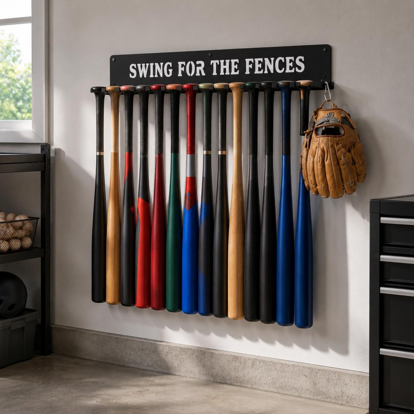 Sports Equipment Bat - 14개의 배트를 수납할 수 있는 스포츠