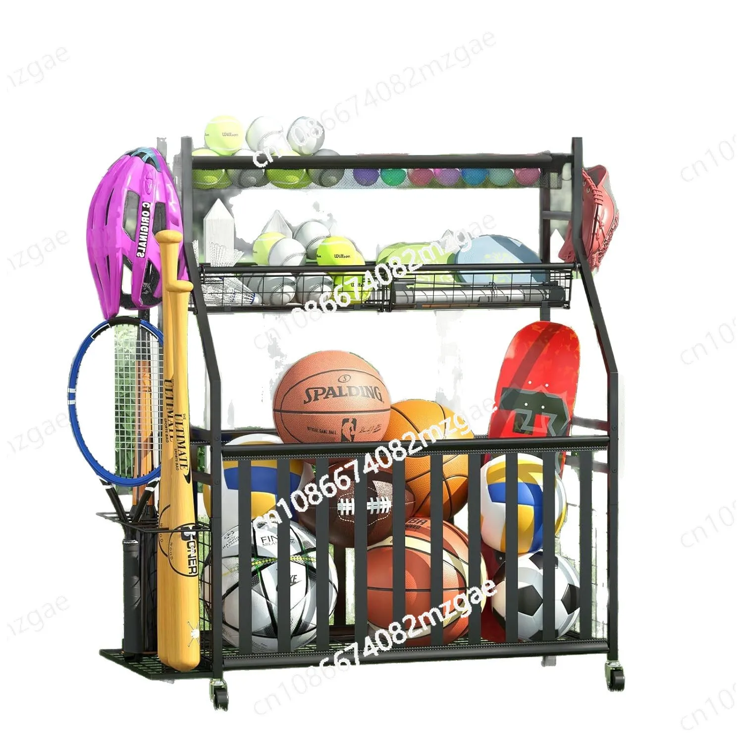 스포츠 장비 보관 가방 일체형 볼 랙 바퀴가 달린 스포 - Sports Equipment Bat 리뷰 및 가격