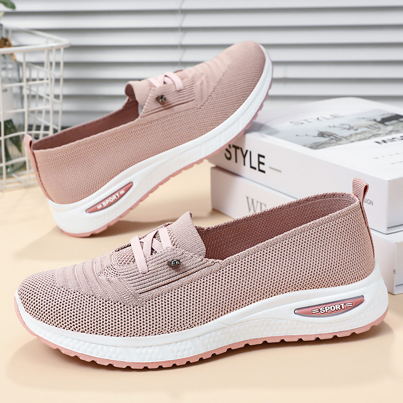 여성용 오버사이즈 캐주얼 슈즈, 통기성 있는 싱글 슈즈 - Sports Equipment For Running 리뷰 및 가격