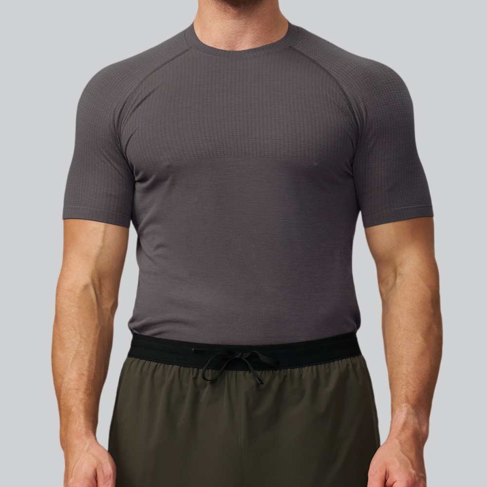 남성용 솔리드 컬러 스포츠 티셔츠 체육관 운동 빠른 건 - Sports Equipment For Running 리뷰 및 가격