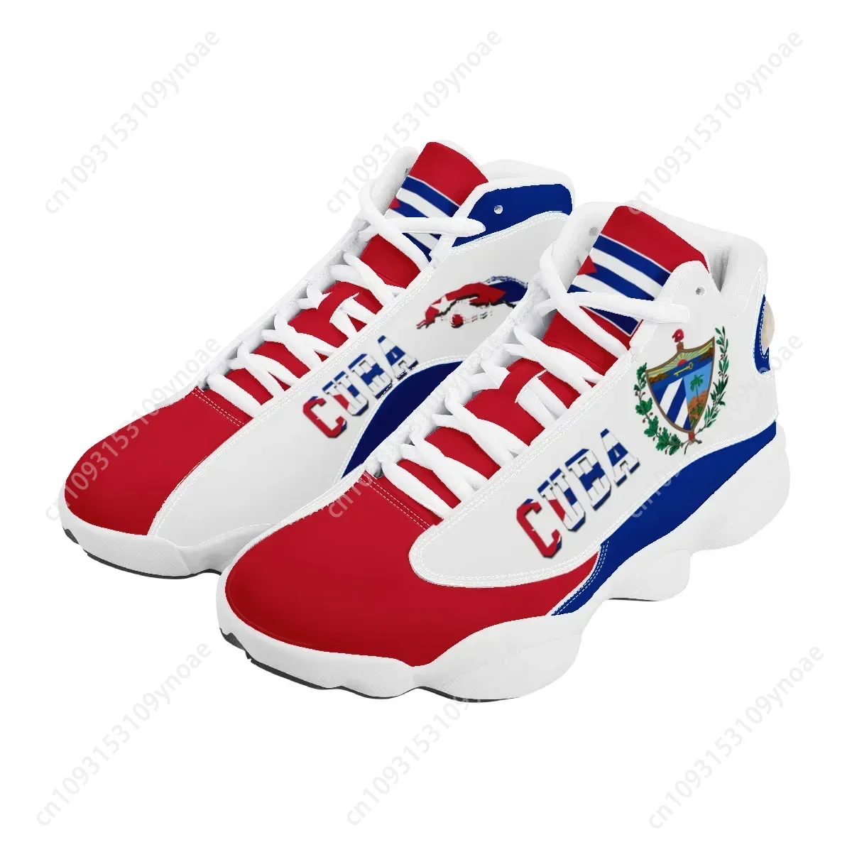 쿠바 국기 인쇄 멋진 남자 농구 스니커즈 남성 십대를위 - Sports Equipment For Running 리뷰 및 가격