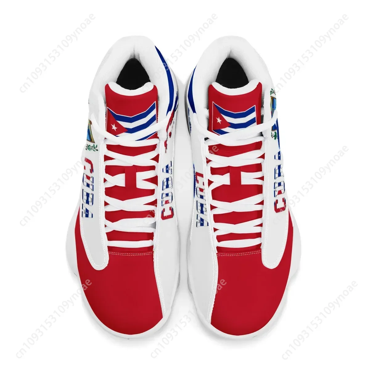 쿠바 국기 인쇄 멋진 남자 농구 스니커즈 남성 십대를위 - Sports Equipment For Running 리뷰 및 가격