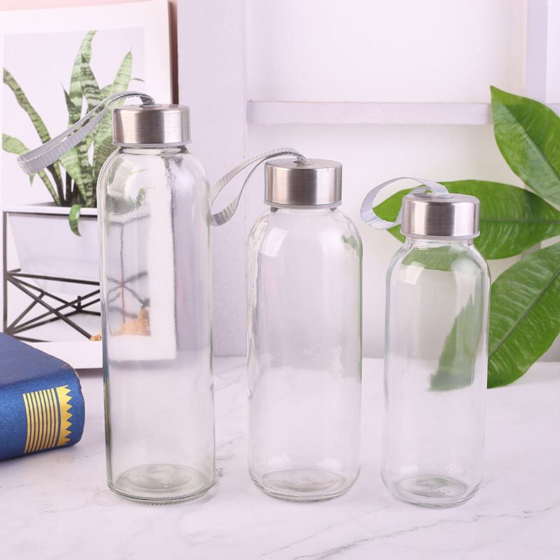 500ml 유리 스포츠 물병 휴대용 투명 300ml 4 - Sports Equipment Advertisement 리뷰 및 가격