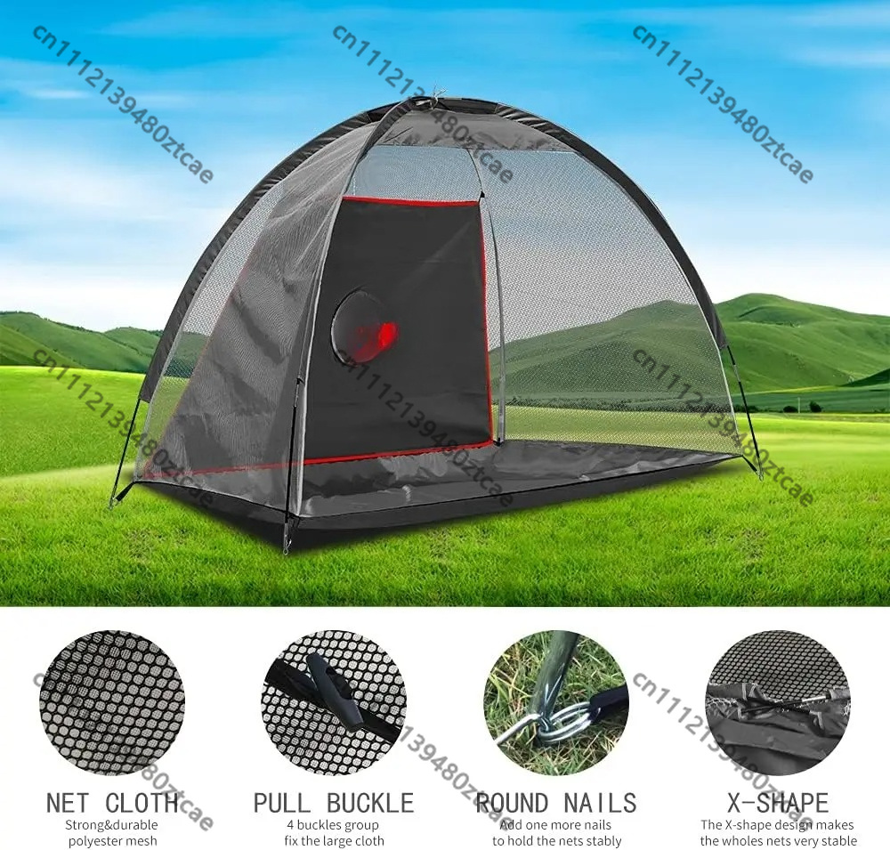2Mx1.4M 골프 연습 히팅 네트 실내외 휴대용 훈련 - Sports Equipment You Hit 리뷰 및 가격