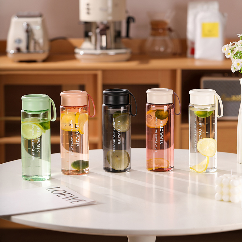 600ml 단층 플라스틱 컵, 차 분리형, 새지 않는  - Sports Equipment Advertisement 리뷰 및 가격