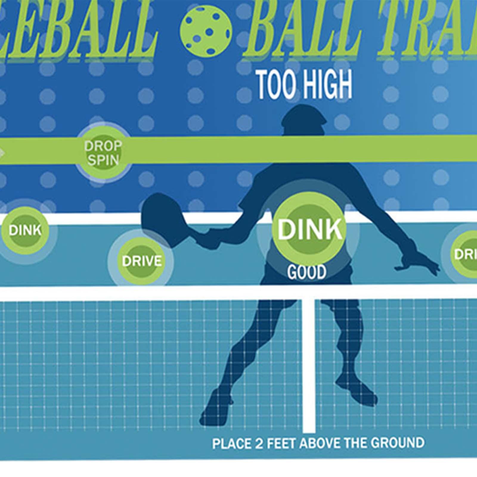피클볼 딩크 패드 타격 연습 벽 포스터 매트 실내 스포 - Sports Equipment Bat 리뷰 및 가격