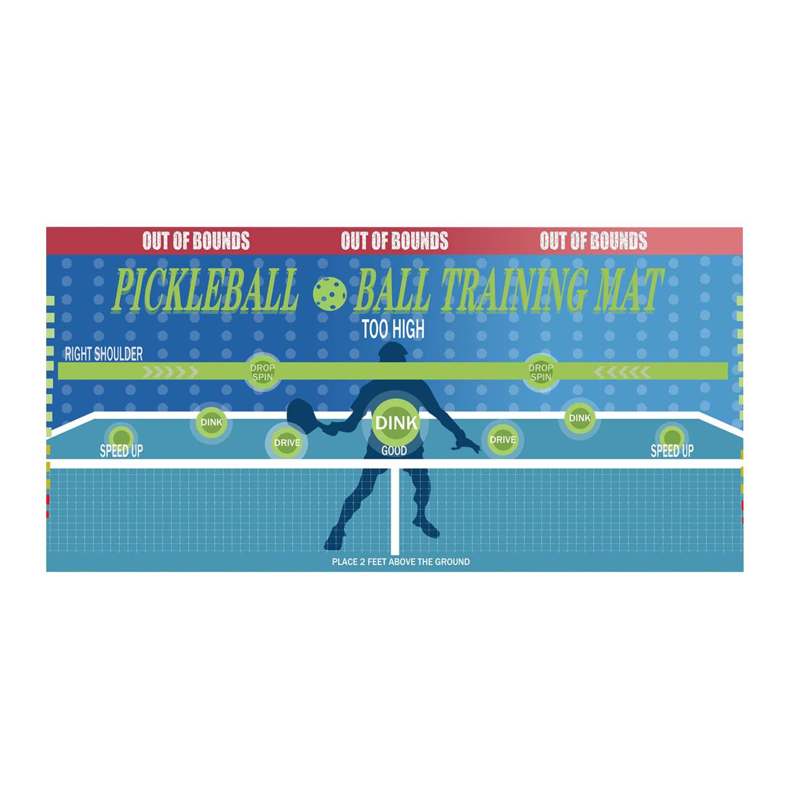 피클볼 딩크 패드 타격 연습 벽 포스터 매트 실내 스포 - Sports Equipment Bat 리뷰 및 가격