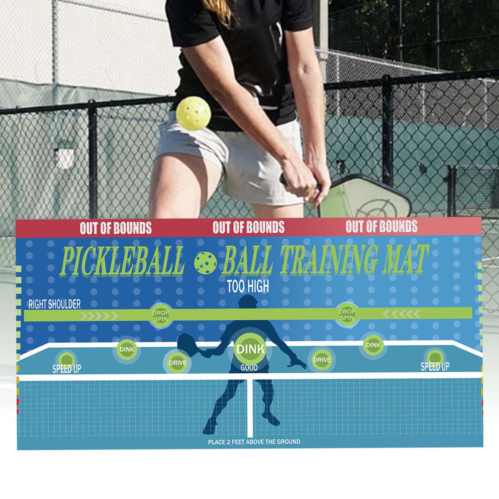 피클볼 딩크 패드 타격 연습 벽 포스터 매트 실내 스포 - Sports Equipment Bat 리뷰 및 가격
