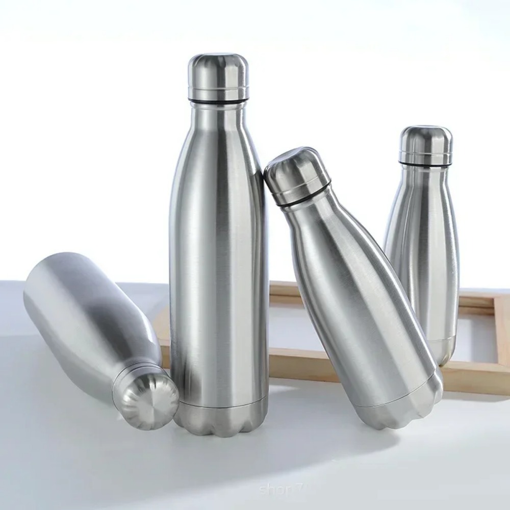 500/1000ml 스테인리스 스틸 물병 휴대용 BPA - Sports Equipment In School 리뷰 및 가격